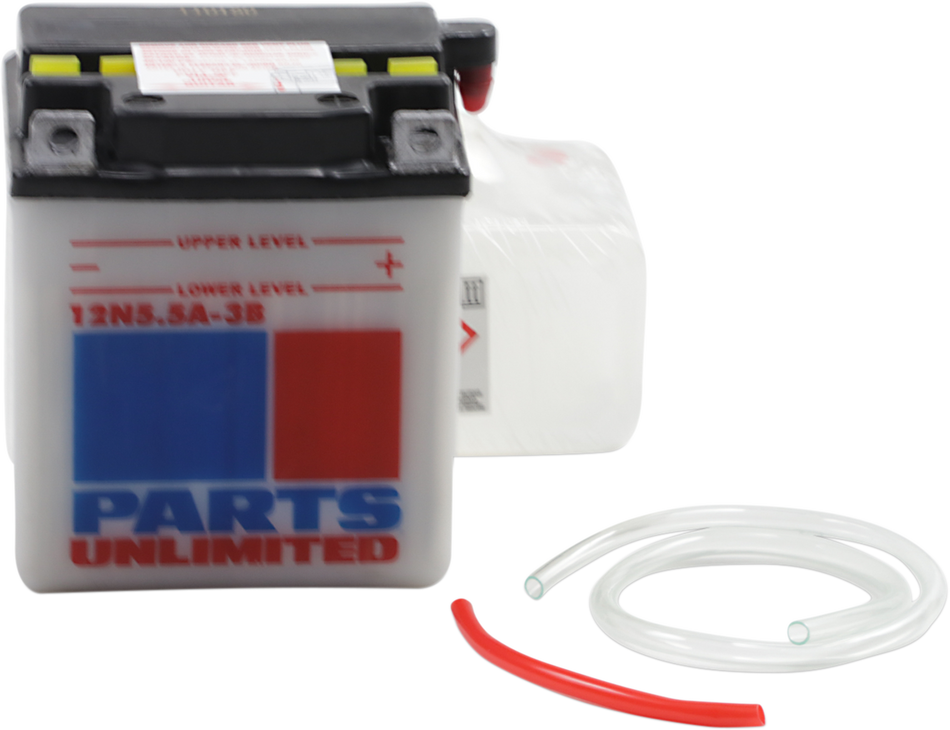 Parts Unlimited Battery - 12n5.5a-3b 12n5.5a-3b-Fp