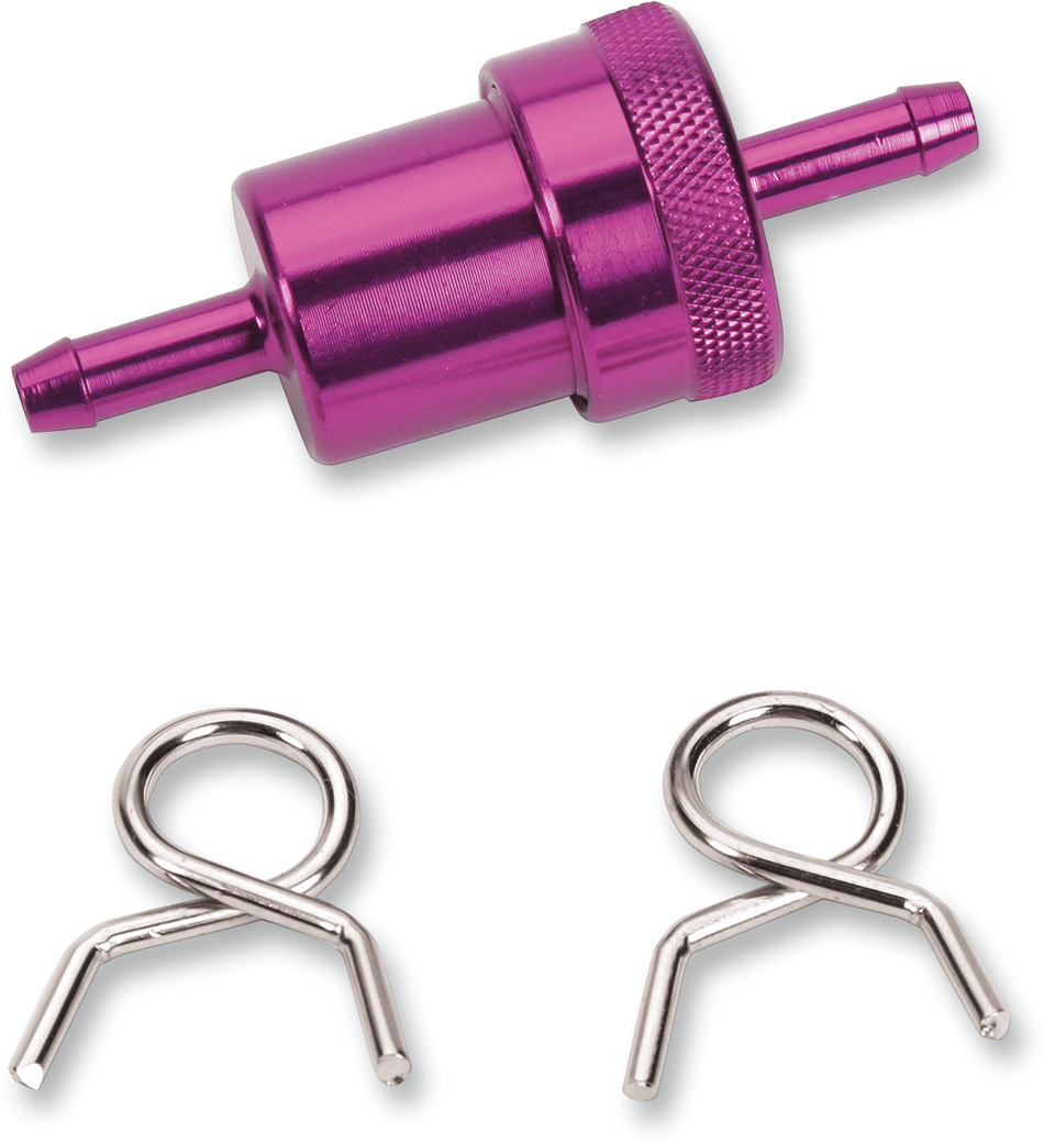 EMGO Fuel Filter - Purple - 1/4" 14-34473