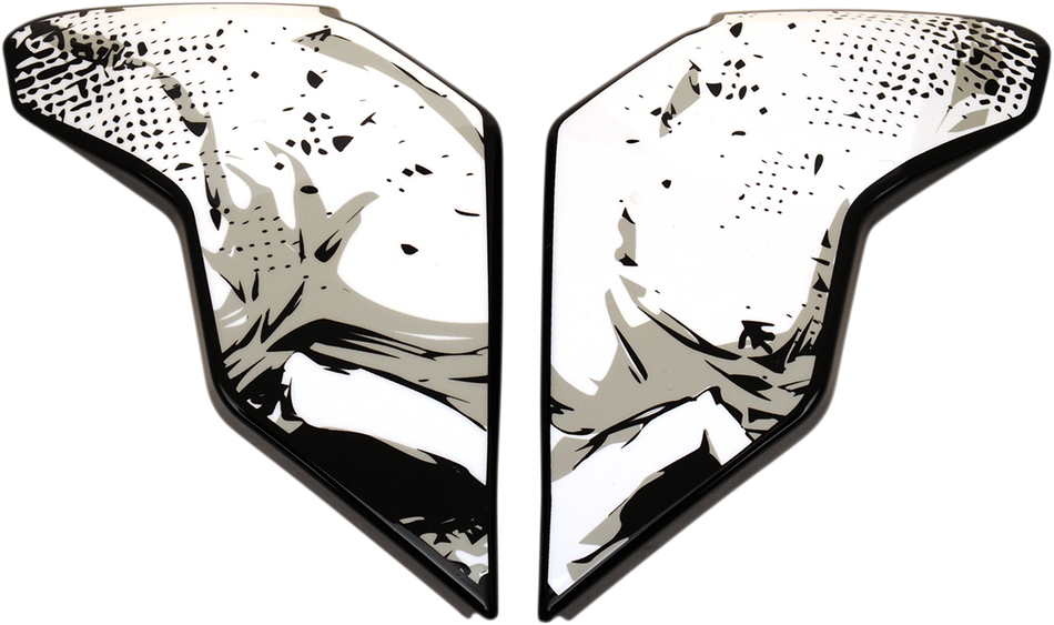 ICON Airflite™ Side Plates - Skull18 - Black 0133-1070