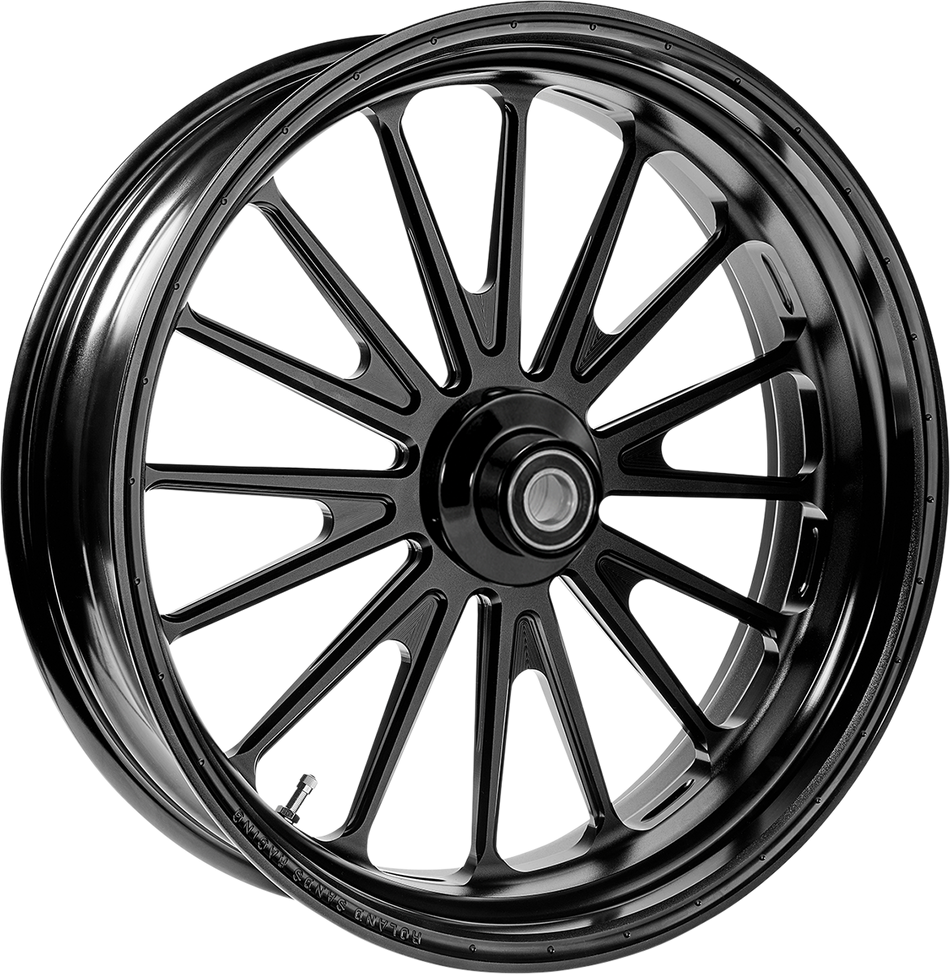 RSD Traction Front Wheel - Dual Disc/ABS - 21"x3.50" - Black Ops- '08+ FLH 12047106TRSASMB