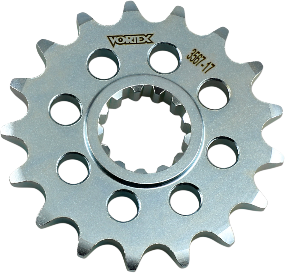 VORTEX Front Sprocket - 17-Tooth ACTUALLY 525 PITCH 3567-17