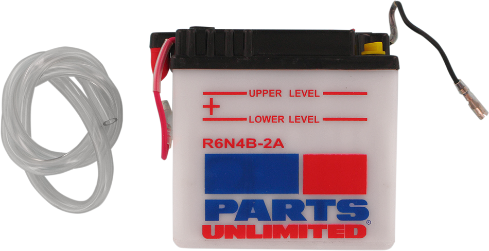 Parts Unlimited Conventional Battery 6n4b-2a