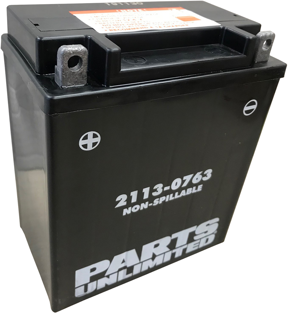Parts Unlimited Agm Battery - Ctx12aabs Ctx12aabs (Fa)