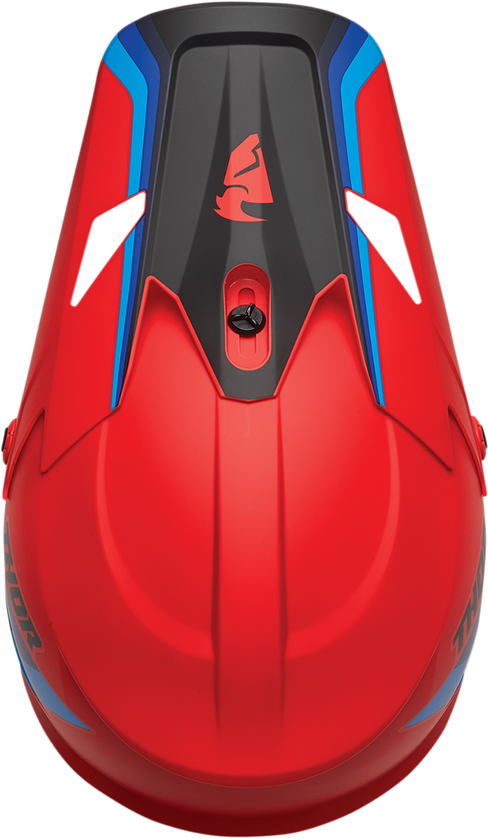 THOR Sector Helmet - Runner - MIPS - Red/Blue - 2XL 0110-7301