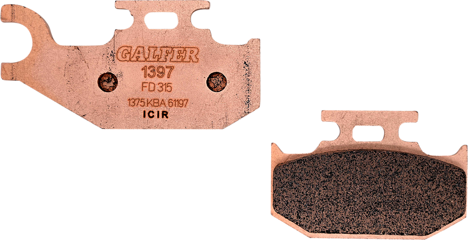 GALFER Brake Pad FD315G1397 FD315G1397