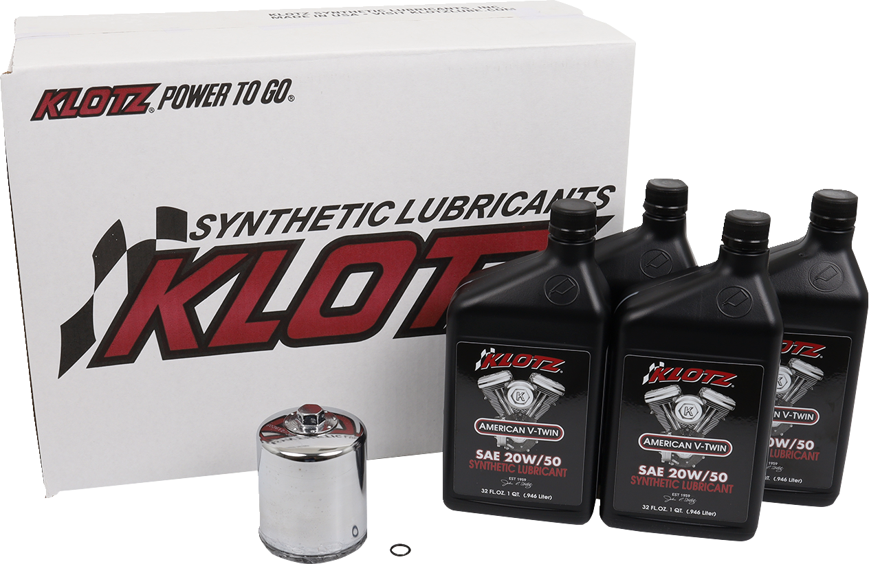 KLOTZ OIL Basic Oil Change Kit KH-101 – Bill's Exhausts LLC