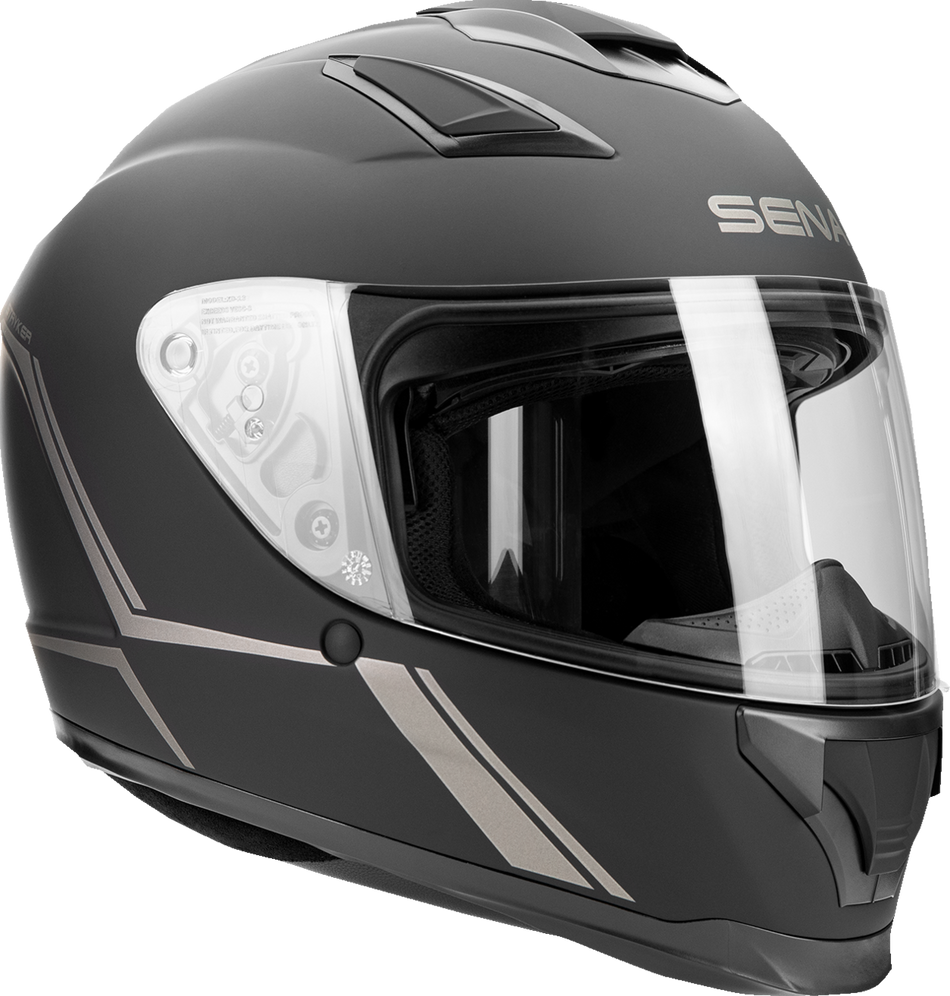 SENA Stryker Helmet - Matte Black - Small STRYKER-MB00S1