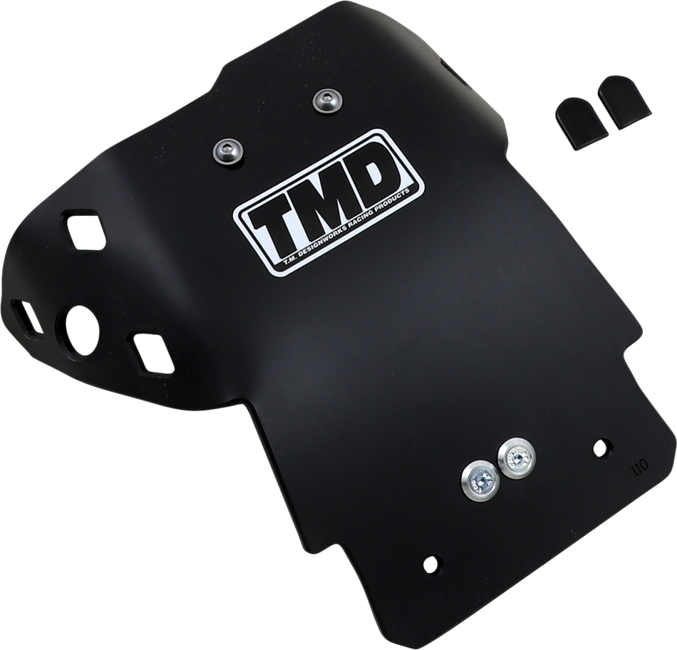 T.M. DESIGNWORKS Skid Plate - Black - YZ 85 YAMC-085-BK
