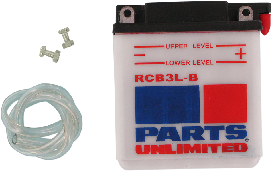 Parts Unlimited Battery - Rcb3l-B Cb3l-B