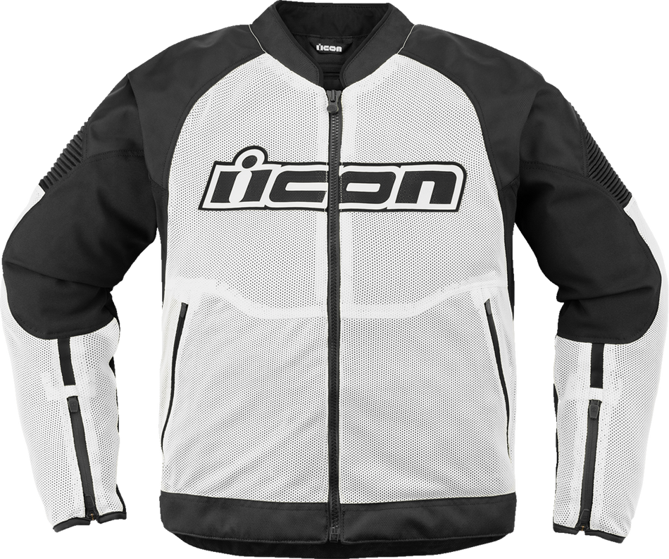 ICON Overlord3 Mesh™ CE Jacket - White - XL 2820-6739