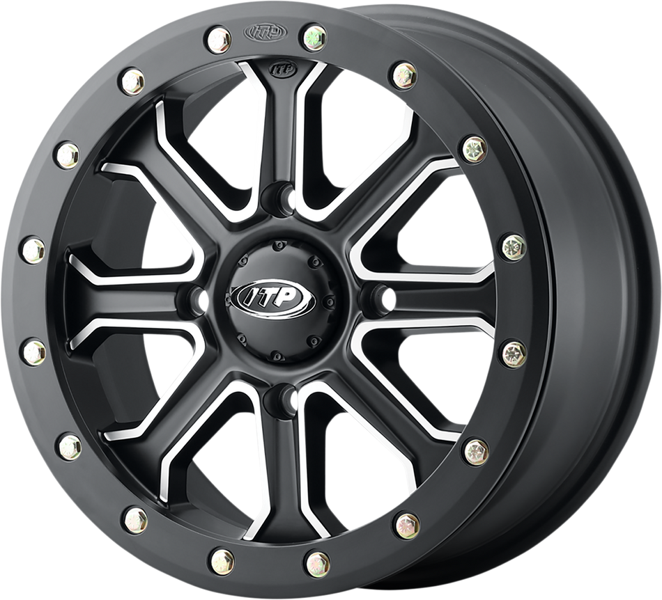 ITP Wheel - Inertia - Front/Rear - Black - 15x7 - 4/137 - 5+2 (+30 mm) 1522527727B