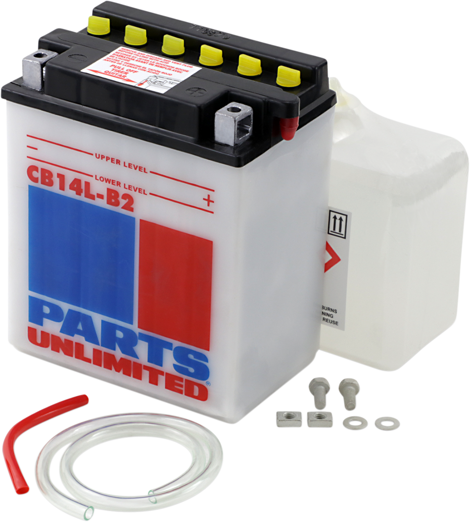 Parts Unlimited Battery - Yb14l-B2 Cb14l-B2-Fp