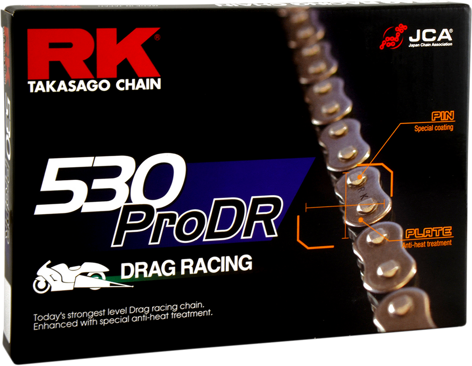 RK 530 Pro DR - Drag Racing Chain - 130 Links 530PRODR-130