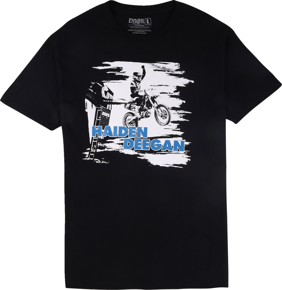 Deegan Apparel Air T-Shirt - Black - 2XL DMTSS3029BLK2XL