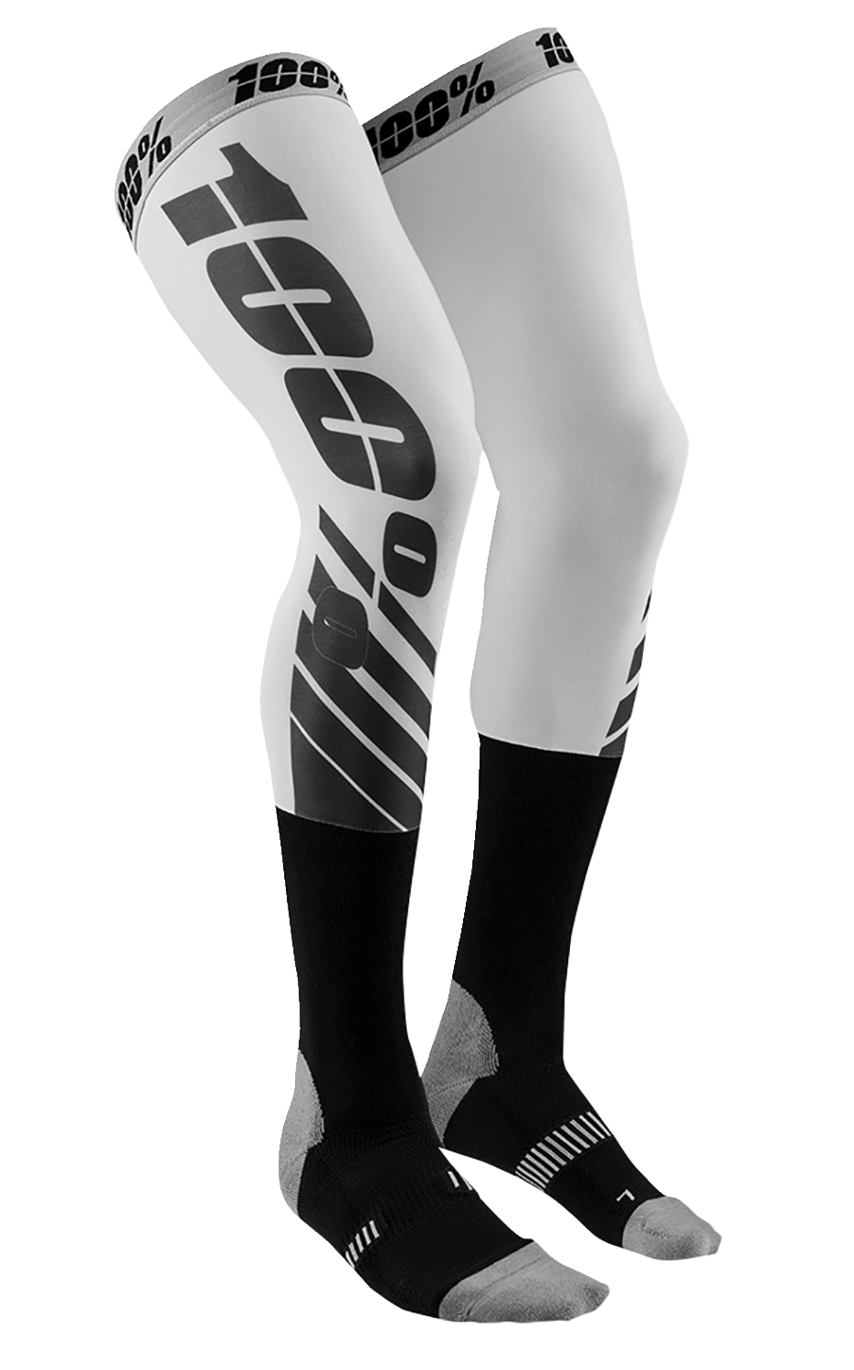 100% REV Knee Brace Performance Moto Socks - Small/Medium 20052-00005