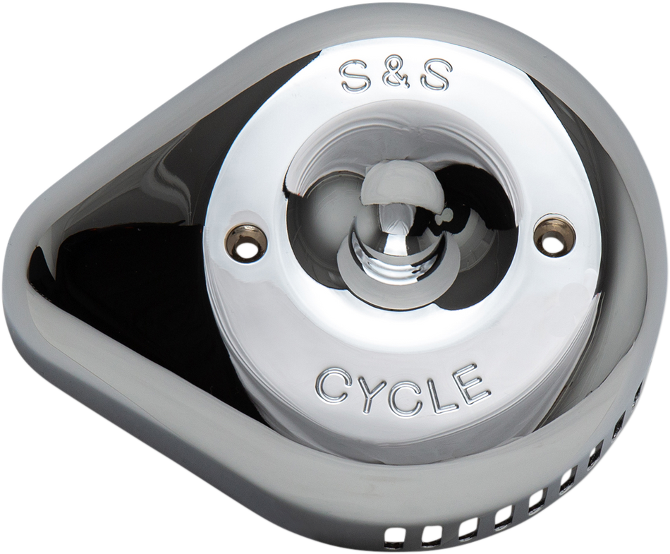S&S CYCLE Slasher Air Cleaner Cover - Chrome 170-0532