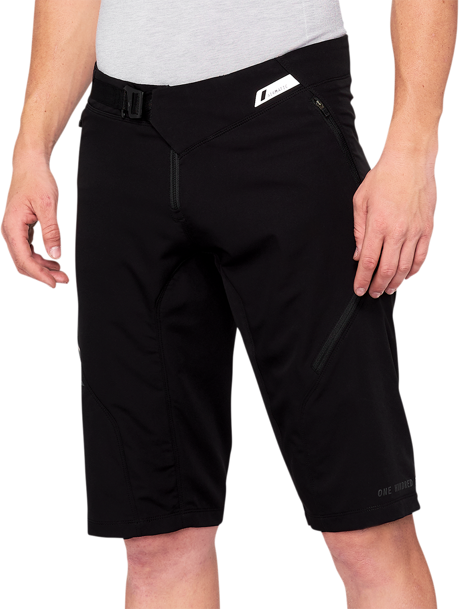 100% Airmatic Shorts - Black - US 36 40021-00004