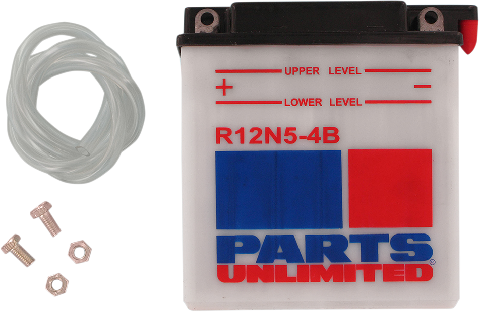 Parts Unlimited Conventional Battery 12n5-4b