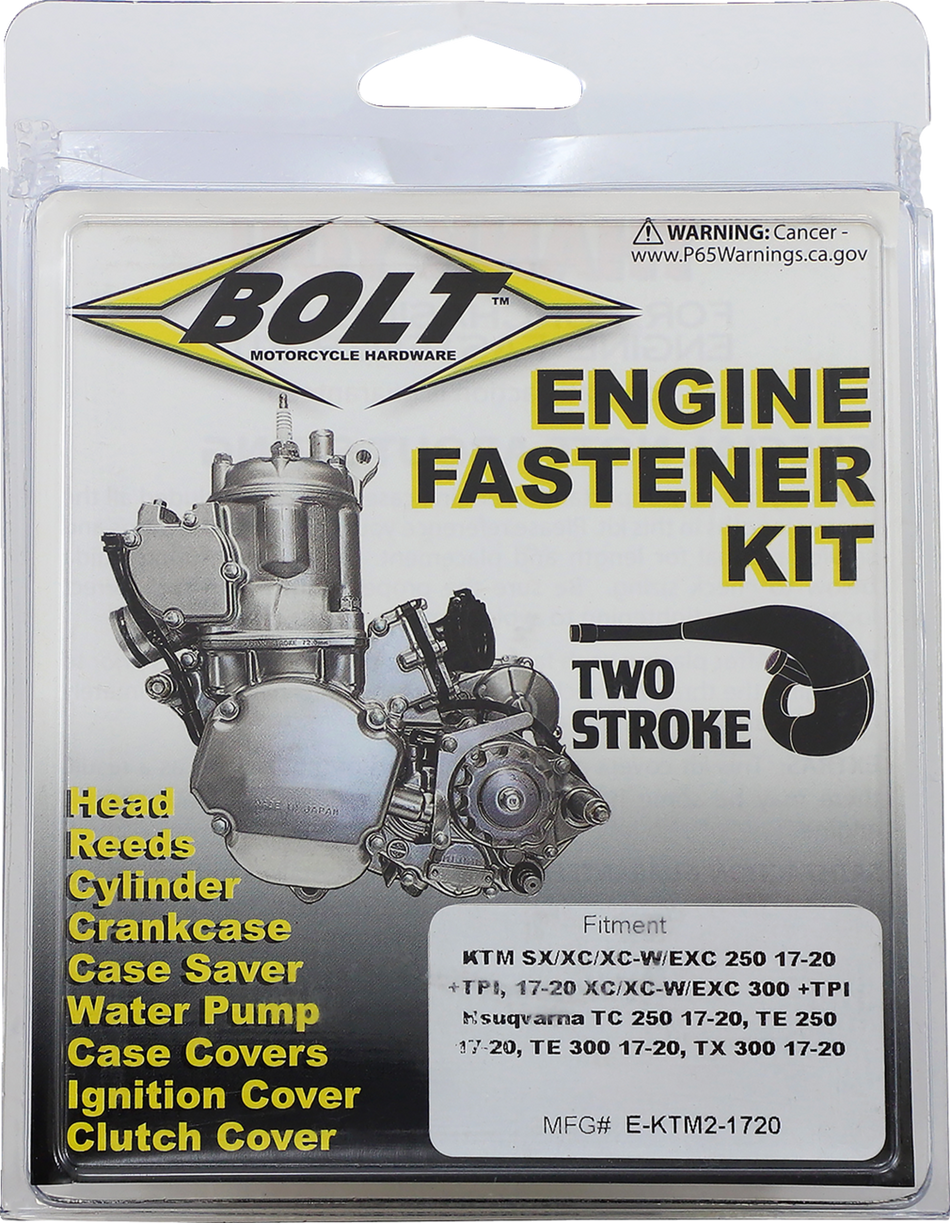 BOLT Fastener Kit - Engine - KTM E-KTM2-1720