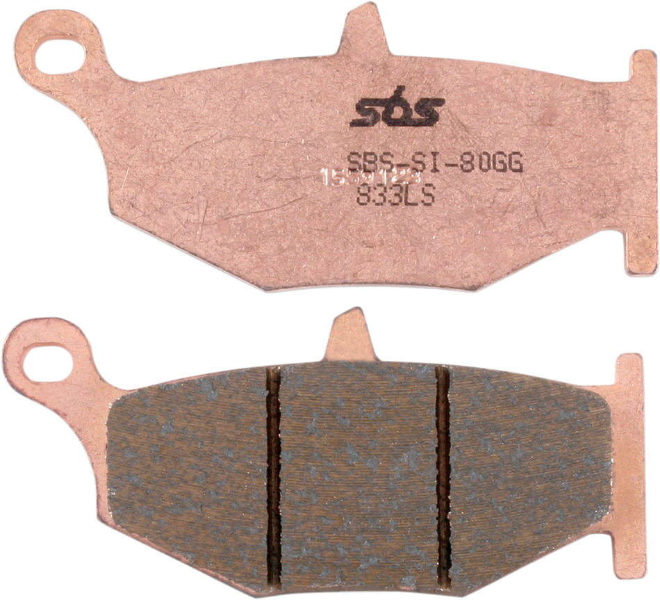 SBS LS Brake Pads - Suzuki - 833LS 833LS