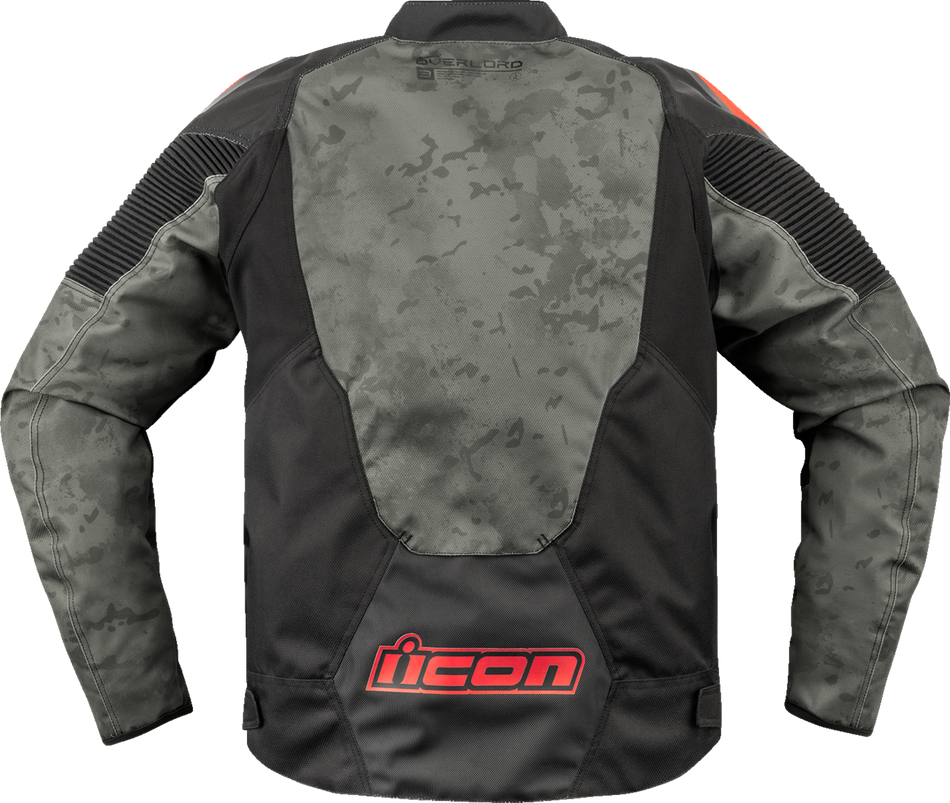 ICON Overlord3™ CE Magnacross Jacket - Gray - Large 2820-6714