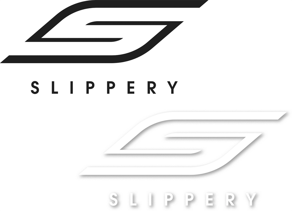 SLIPPERY Slippery Decal - 6" - Die Cut 4320-2456