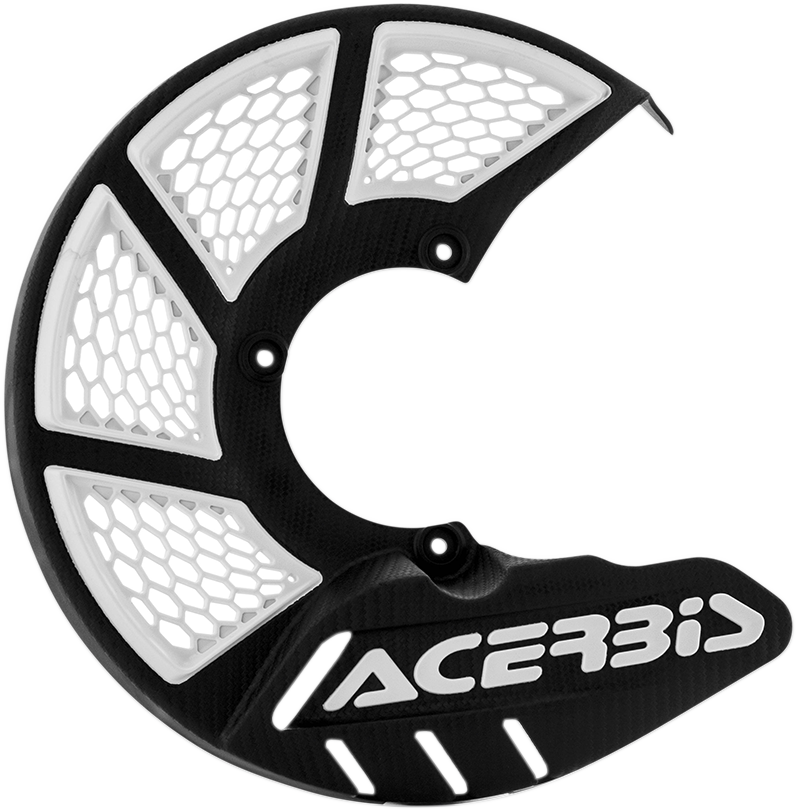 ACERBIS Mini X-Brake Disc Cover - Black/White 2630551007