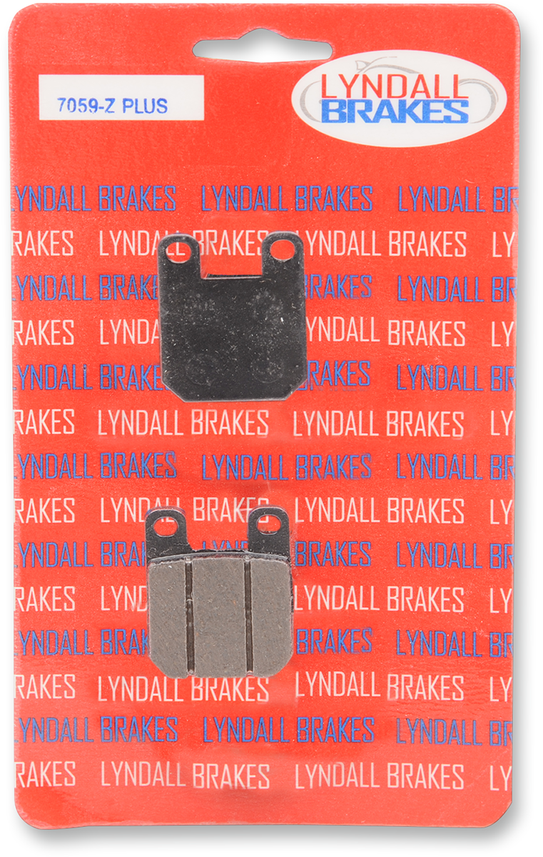 LYNDALL RACING BRAKES LLC Z-Plus Brake Pads - PM Calipers 7153-Z+