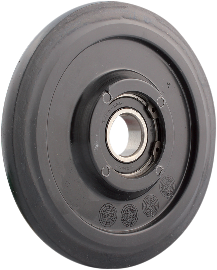 KIMPEX Idler Wheel with Bearing 6205-2RS - Without Insert - Black - Group 7 - 6.38" OD x 1" ID 298933