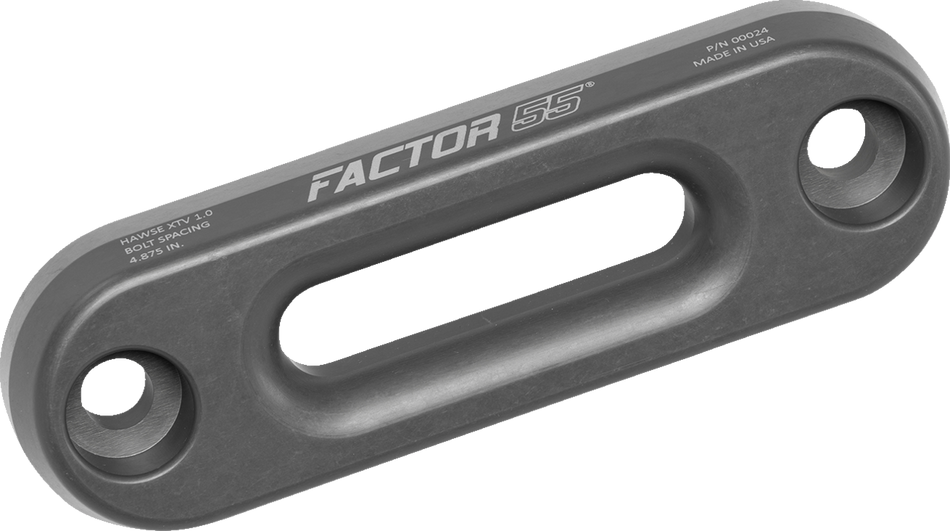 FACTOR 55 Hawse Fairlead - XTV - Gun Metal Gray 24