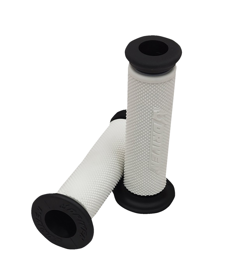 DRIVEN RACING Grips - Grippy - Open Ends - White D637WTO
