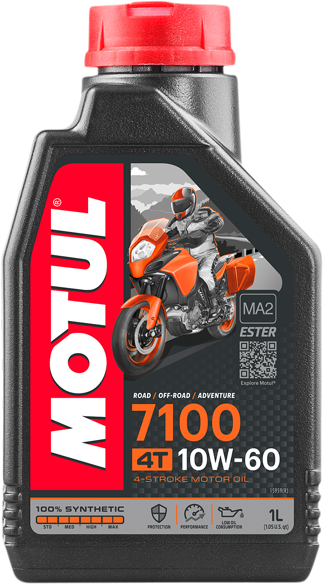 Servicing 3 L Motul 7100 10W40 Oil Filter Yamaha TENERE 700 Mens