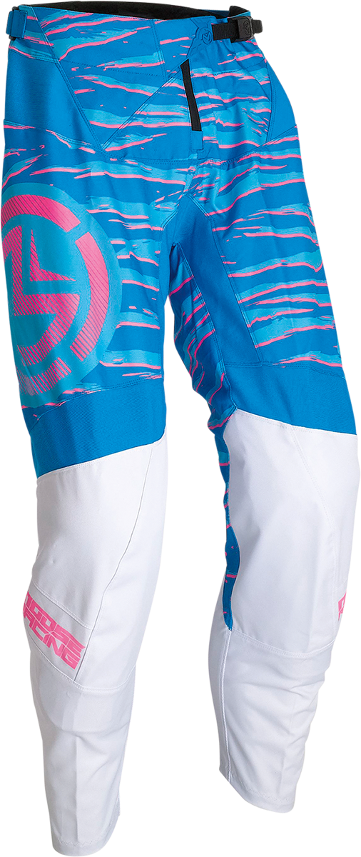 MOOSE RACING Qualifier Pants - Blue/Pink - 38 2901-10013