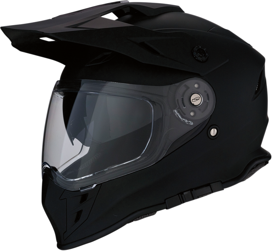 Z1R Range Dual Sport Helmet - Flat Black - Large 0101-10871