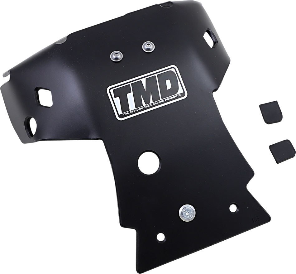 T.M. DESIGNWORKS Skid Plate - Black - CRF150R HOMC-150-BK