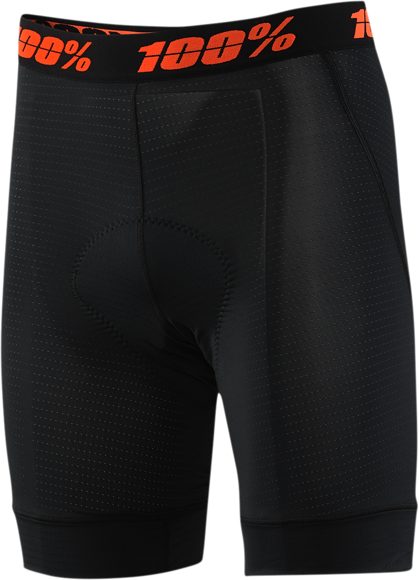 100% Youth Crux Liner Shorts - Black - US 28 40049-00003