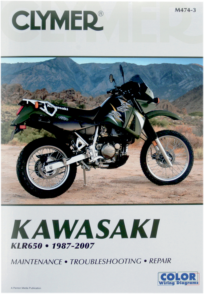 CLYMER Manual - Kawasaki KLR650 CM4743