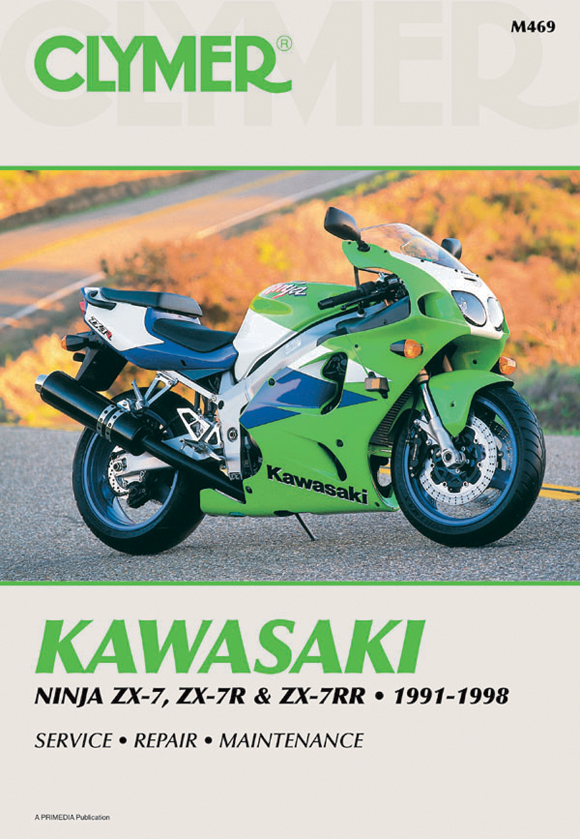 CLYMER Manual - Kawasaki ZX7 Ninja CM469