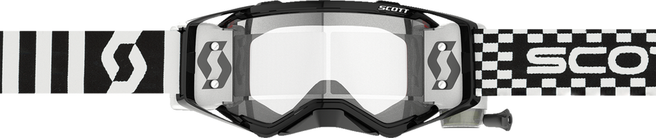 SCOTT Prospect WFS Goggles - Racing Black/White - Clear Works 272822-7432113
