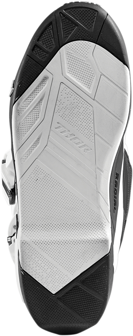 THOR Radial Boots - White - Size 10 3410-2274