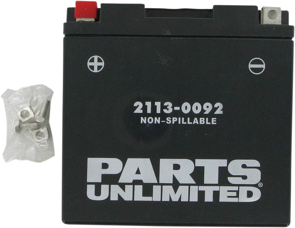 Parts Unlimited Agm Battery - Yt14b4 Ct14b4