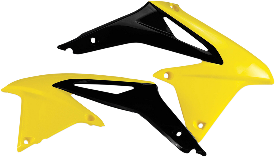 ACERBIS Radiator Shrouds - Yellow/Black 2113861017