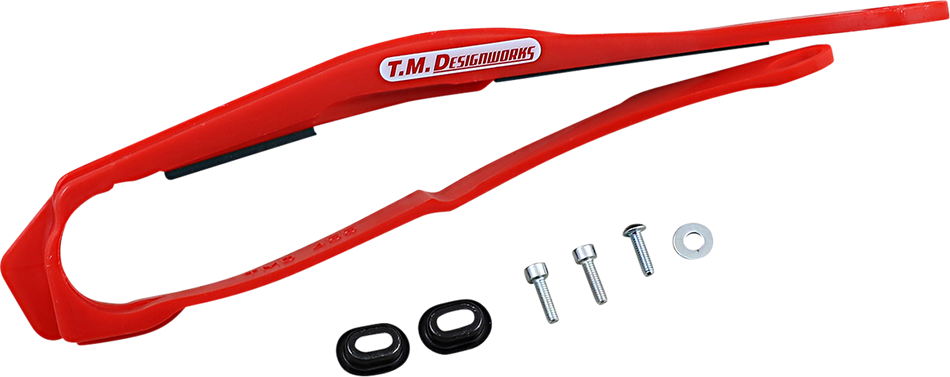 T.M. DESIGNWORKS Chain Slider - Honda - Red DCS-H10-RD