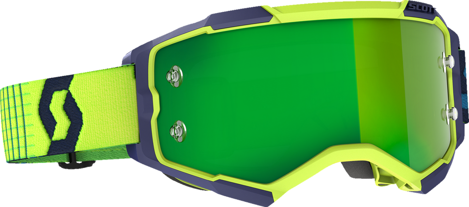 SCOTT Fury Goggle - Blue/Yellow - Green Works 272828-1054279