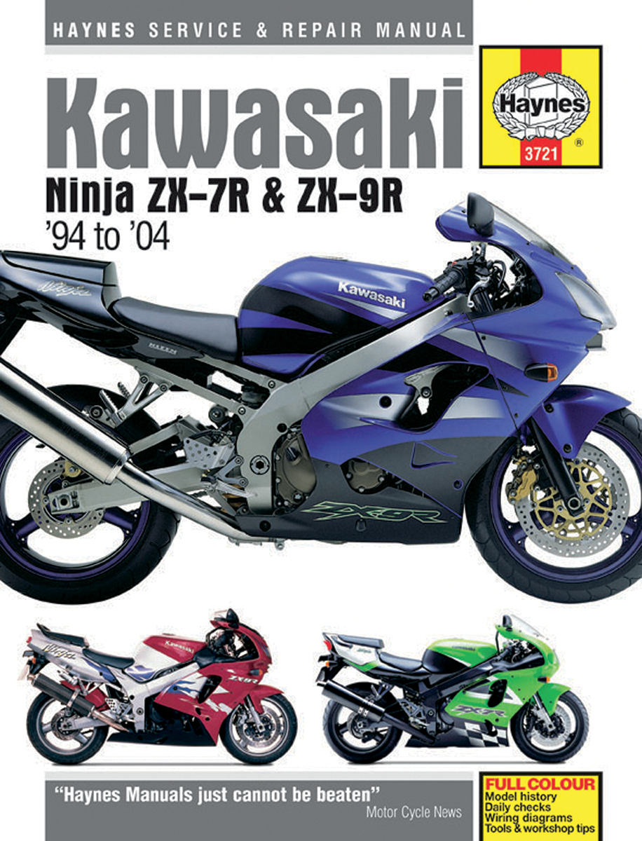 HAYNES Manual - Kawasaki ZX750/900 Ninja M3721