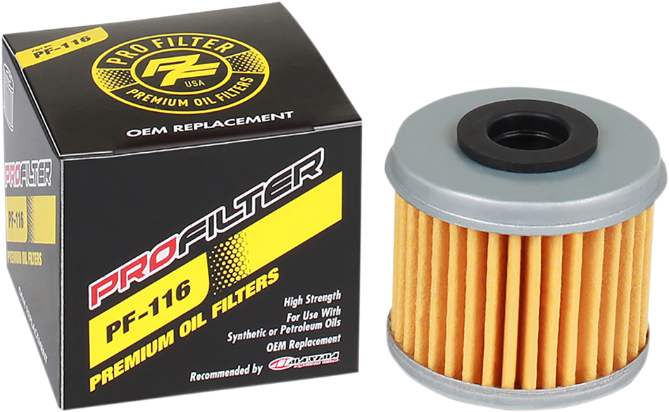 PRO FILTER Replacement Oil Filter PF-116