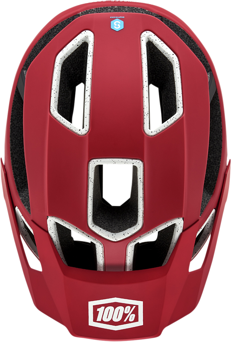 100% Altec Helmet - Fidlock - CPSC/CE - Red - S/M 80004-00005