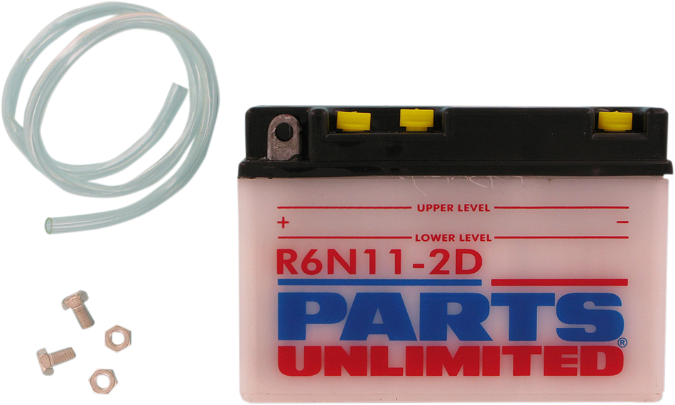 Parts Unlimited Conventional Battery 6n112d