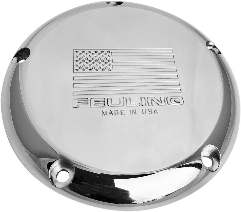FEULING OIL PUMP CORP. American Derby Cover - Polished 9151