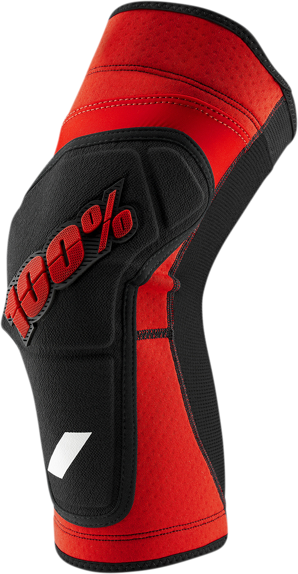 100% Ridecamp Knee Guards - Red/Black - Large 70001-00011